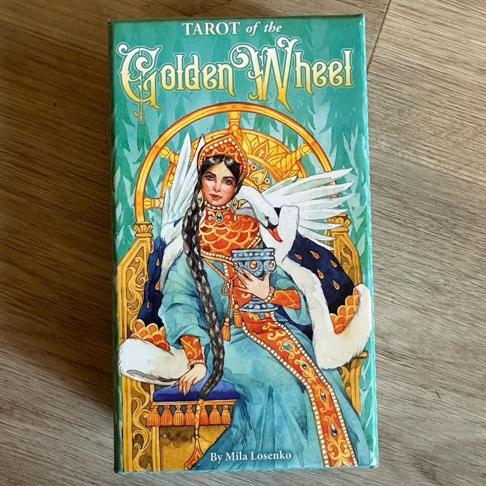 Tarot of the Golden Wheel Card Deck & Guidebook Mila Losenko US Games Systems